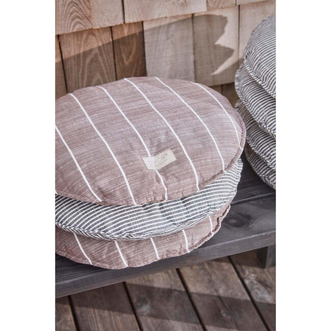 Kyoto Outdoor Round Cushion, Choko - Decorative Pillows - 4