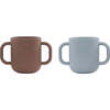 Kappu Cup, Dusty Blue & Choko (Pack Of 2) - Drinkware - 1 - thumbnail