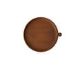 Inka Small Round Wood Tray, Dark - Accents - 1 - thumbnail