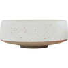 Hagi Large Bowl, White & Light Brown - Tableware - 1 - thumbnail