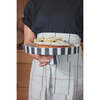 Gobi Plaid Chef Apron, Off-White & Caramel - Other Accessories - 2