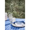 Grid Plaid Napkin Set, Dark Blue - Tableware - 4
