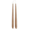Fukai Large Candle Set, Latte (Pack Of 2) - Candles - 1 - thumbnail