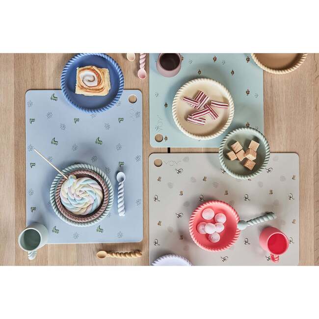 Dina Dino Rectangle Placemat, Clay - Tableware - 2