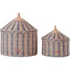 Circus Baskets, Blue (Set Of 2) - Accents - 1 - thumbnail