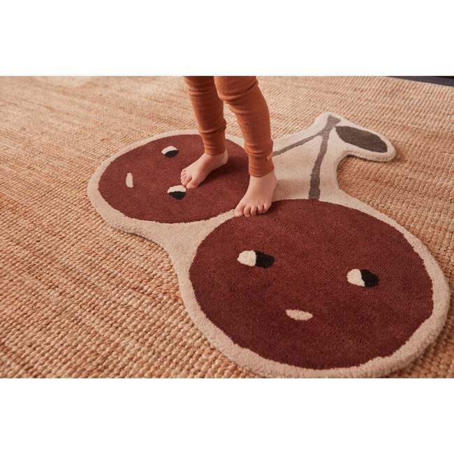 Cherry Tuftet Rug, Nutmeg - Rugs - 2