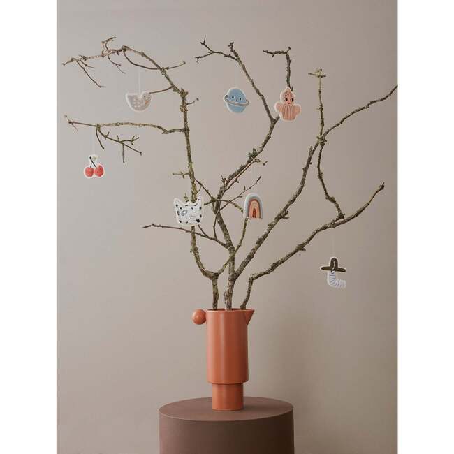 Ceramic Figures, Multicolors (Pack Of 7) - Decorations - 2
