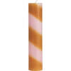 Candy Striped Large Candle, Lavender & Amber - Other Accents - 1 - thumbnail