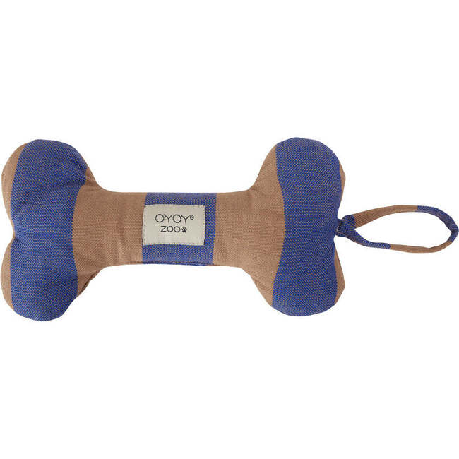 Ashi Small Dog Toy, Caramel & Blue