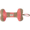 Ashi Large Dog Toy, Cherry Red & Taupe - Pet Toys - 1 - thumbnail