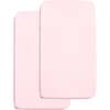 All-In-One Fitted Sheet & Waterproof Cover For 36" x 18" Cradle Mattress, Light Pink (Pack Of 2) - Crib Sheets - 1 - thumbnail