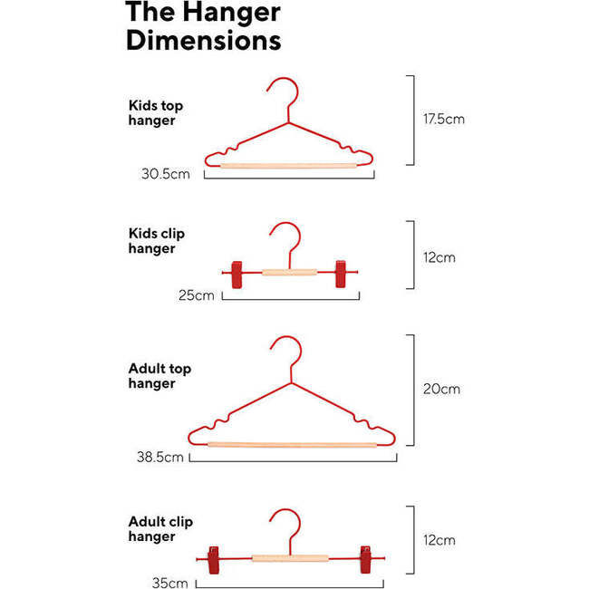 Kids Top Hangers, Poppy - Hangers - 4
