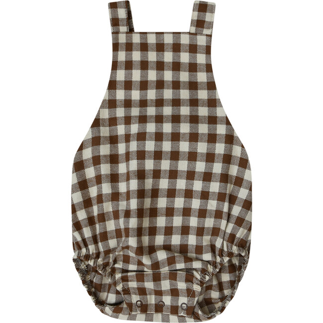 Gingham Bubble, Brown