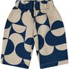 Azulejos Traveller Pants, Blue - Sweatpants - 1 - thumbnail
