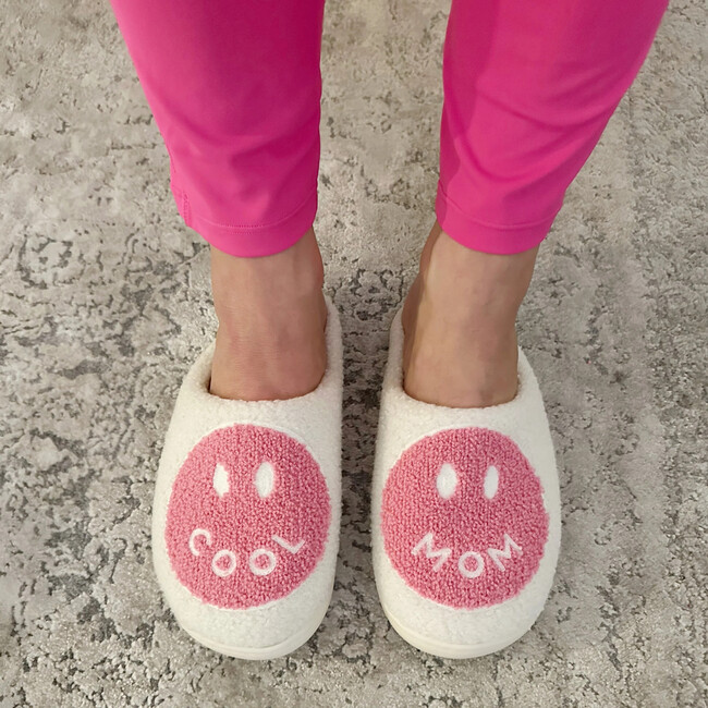 Women's Cool Mom Slippers, Pink - Slippers - 2