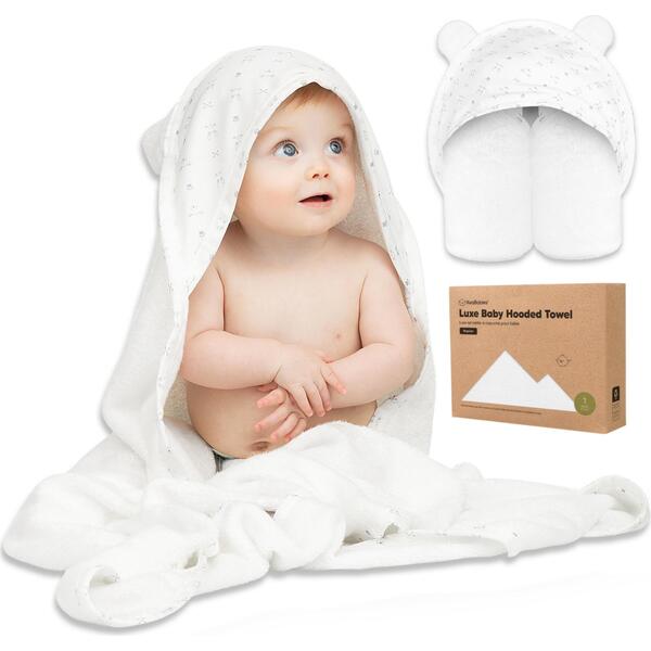 Large baby 2024 towel with hood