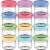 12pk Prep Glass Baby Food Storage Containers with Lids, Nord - Tableware - 1 - thumbnail