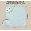 Cuddle Organic Baby Hooded Towel, Penguin - Towels - 4
