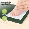 Duo Baby Handprint & Footprint Keepsake Frame, Hunter Green - Frames - 6