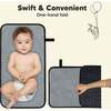 Swift Diaper Portable Changing Pad for Baby, Black Geo - Changing Pads - 5