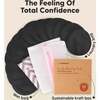 Women’s Comfy Organic Nursing Pads for Breastfeeding, Midnight Black - Breastfeeding Support - 8