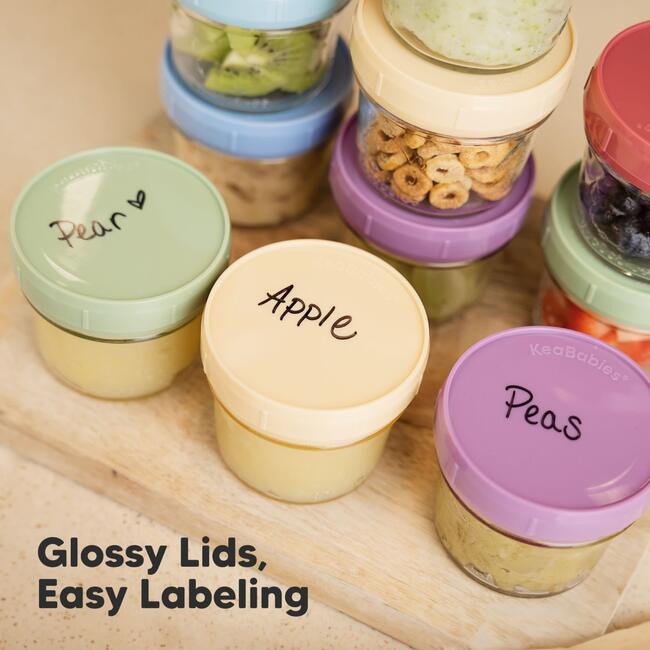 12pk Prep Glass Baby Food Storage Containers with Lids, Nord - Tableware - 6