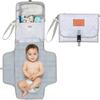 Ezee Diaper Changing Pad Portable, Gray Mod - Changing Pads - 1 - thumbnail