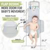 Ezee Diaper Changing Pad Portable, Gray Mod - Changing Pads - 4
