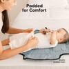 Ezee Diaper Changing Pad Portable, Black Geo - Changing Pads - 4