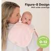 5pk Urban Baby Burp Cloths for Baby Girls and Boys, Sweet Charm - Burp Cloths - 3