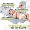 Ezee Diaper Changing Pad Portable, Gray Mod - Changing Pads - 5