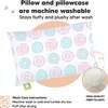 13X18 Toddler Pillow with Pillowcase for Sleeping, Donuts - Nursing Pillows - 4