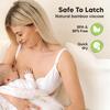 Women’s Comfy Organic Nursing Pads for Breastfeeding, Soft White - Nursing Covers - 5