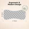 5pk Urban Baby Burp Cloths for Baby Girls and Boys, Grayscape - Burp Cloths - 2