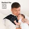 5pk Urban Baby Burp Cloths for Baby Girls and Boys, MONOS - Burp Cloths - 5