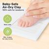 Duo Baby Handprint & Footprint Keepsake Frame, Alpine White - Wall Décor - 6