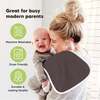 5pk Urban Baby Burp Cloths for Baby Girls and Boys, Basics - Burp Cloths - 7