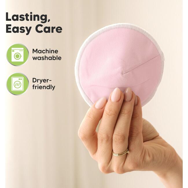 Women’s Comfy Organic Nursing Pads for Breastfeeding, Pastel Touch - Nursing Covers - 7