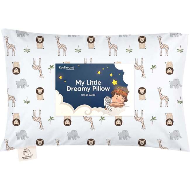13X18 Toddler Pillow with Pillowcase for Sleeping, The Wild