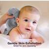 6pk Deluxe Organic Baby Washcloths for Newborn, Cool Gray - Bath Towels - 3