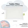 13X18 Toddler Pillow with Pillowcase for Sleeping, KeaABC Sakura - Nursing Pillows - 3