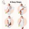 3-Pack Soothe Baby Swaddle Sacks 0-3 Months, The Wild 2 - Swaddles - 3