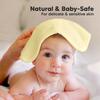 6pk Deluxe Organic Baby Washcloths for Newborn, Sunshine - Burp Cloths - 5