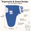 3-Pack Soothe Baby Swaddle Sacks 0-3 Months, Frost - Swaddles - 2