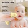 6pk Deluxe Organic Baby Washcloths for Newborn, Sunshine - Burp Cloths - 6
