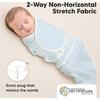 3-Pack Soothe Baby Swaddle Sacks 0-3 Months, Storm - Swaddles - 5