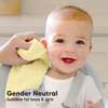 6pk Deluxe Organic Baby Washcloths for Newborn, Sunshine - Burp Cloths - 8