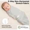 3-Pack Soothe Baby Swaddle Sacks 0-3 Months, Sage - Swaddles - 5
