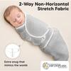 3-Pack Soothe Baby Swaddle Sacks 0-3 Months, Nordic, Large - Swaddles - 5