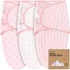 3-Pack Soothe Baby Swaddle Sacks 0-3 Months, Blossom - Swaddles - 1 - thumbnail